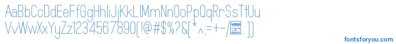 MindblueLightDemo Font – Blue Fonts