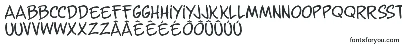GunsNFlashComix-Schriftart – friesische Schriften