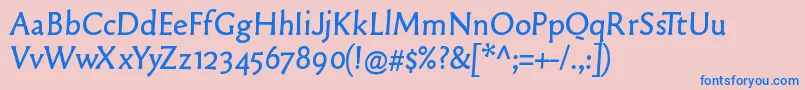 Más sobre la fuente Oldtypefaces fuente Oldtypefaces – Fuentes Azules Sobre Fondo Rosa