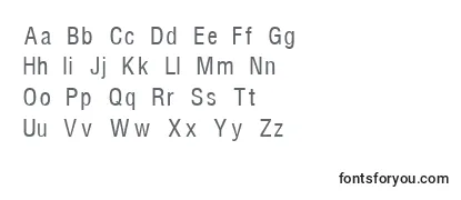 Helvcondenced Font