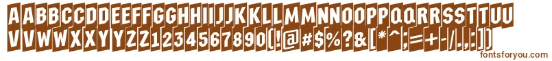 AMachinanovacmup Font – Brown Fonts
