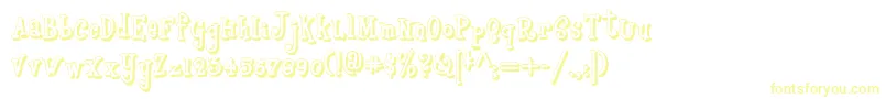 Boyz R Gross Shadow Nf Font – Yellow Fonts