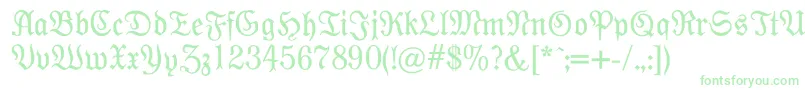 Modernefraktur Font – Green Fonts