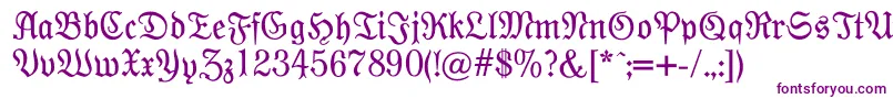 Modernefraktur Font – Purple Fonts