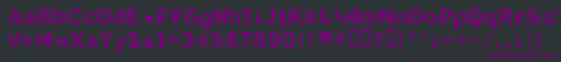 More about Fildnik Font Fildnik Font – Purple Fonts on Black Background