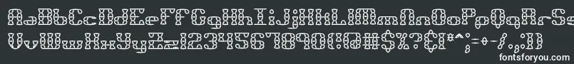 BrassKnuckleStarBrk Font – White Fonts