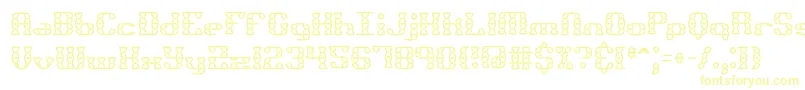 BrassKnuckleStarBrk Font – Yellow Fonts