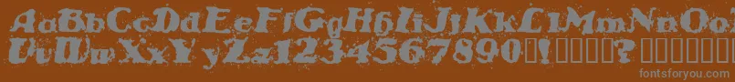 Подробнее о шрифте Stabn Шрифт Stabn – серые шрифты на коричневом фоне