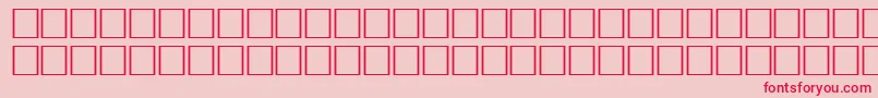 TimesromanRegular Font – Red Fonts on Pink Background