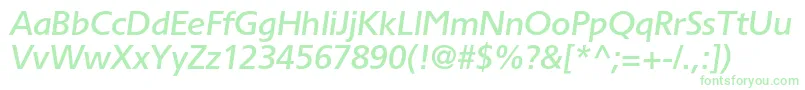 TornadomediumcItalic Font – Green Fonts
