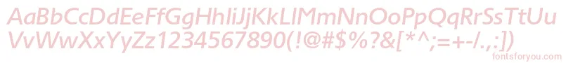TornadomediumcItalic Font – Pink Fonts
