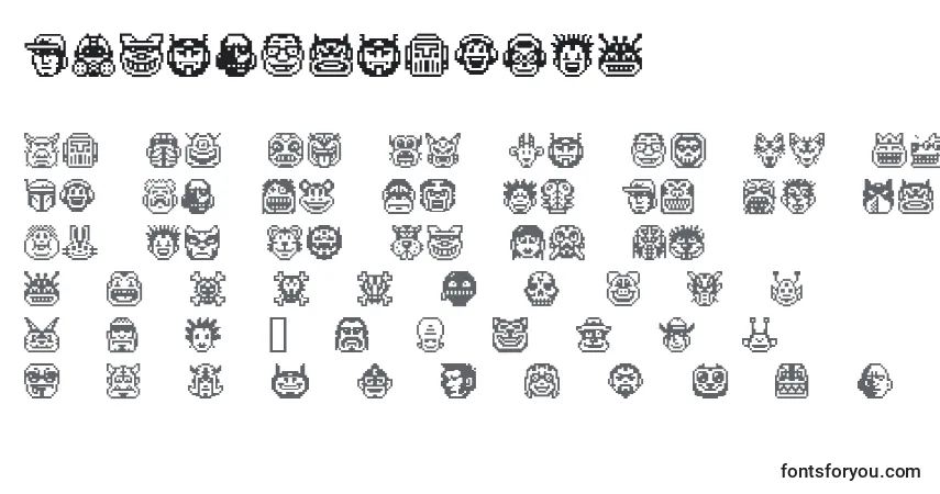 PixelFreaksV1 Font – alphabet, numbers, special characters