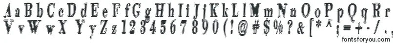 Tidekopr-Schriftart – Schriften für Corel Draw