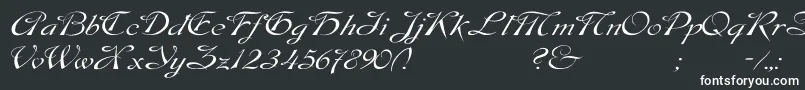 DobkinWdPlain-fontti – valkoiset fontit