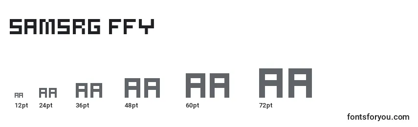 Samsrg ffy Font Sizes