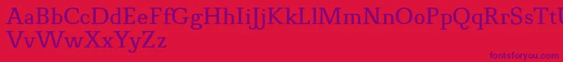 Шрифт NovelloProNormal – фиолетовые шрифты на красном фоне