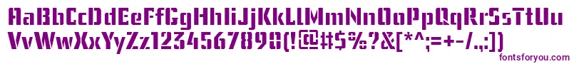 UssrStencilWebfont Font – Purple Fonts