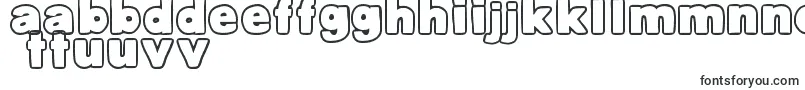 フォントDjbBellyButtonOuttie – エストニアのフォント