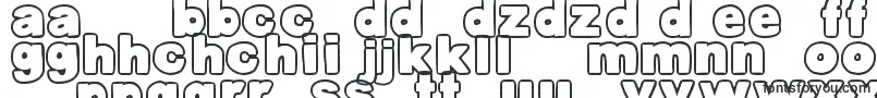 Шрифт DjbBellyButtonOuttie – словацкие шрифты