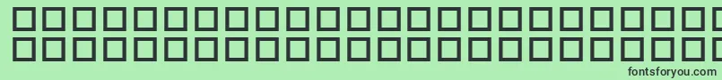 WhyOhWhy Font – Black Fonts on Green Background