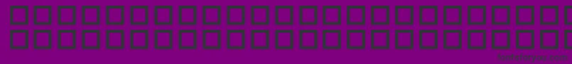 WhyOhWhy-Schriftart – Schwarze Schriften auf violettem Hintergrund