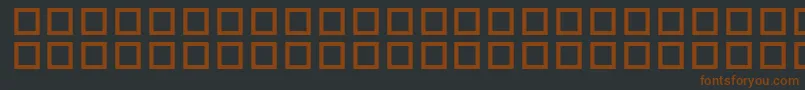 WhyOhWhy Font – Brown Fonts on Black Background