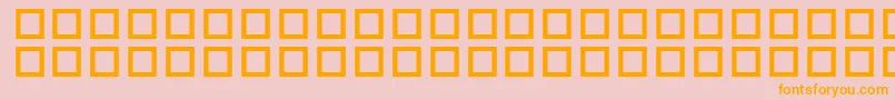 WhyOhWhy Font – Orange Fonts on Pink Background