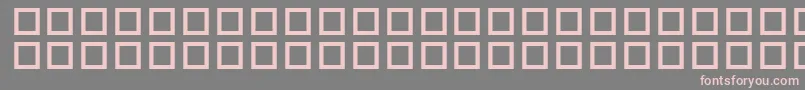 WhyOhWhy Font – Pink Fonts on Gray Background