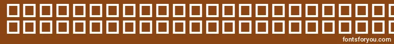 WhyOhWhy Font – White Fonts on Brown Background