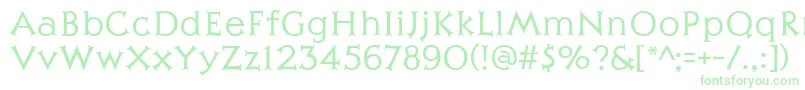 More about Julius Font Julius Font – Green Fonts on White Background