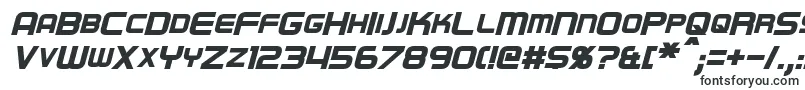 RegenBoldItalic-fontti – Korkean teknologian fontit