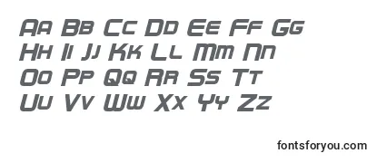 RegenBoldItalic Font