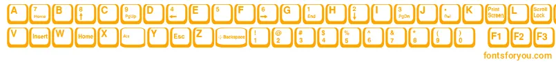 KeyTop Font – Orange Fonts