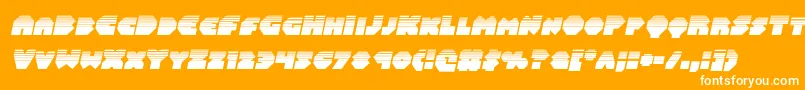fuente Balastaralhalfital – Fuentes Blancas Sobre Fondo Naranja