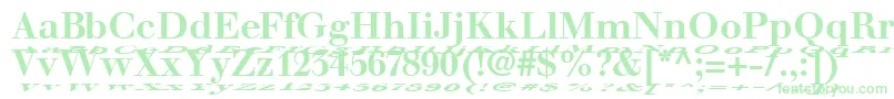 WalbaumFloatBold Font – Green Fonts