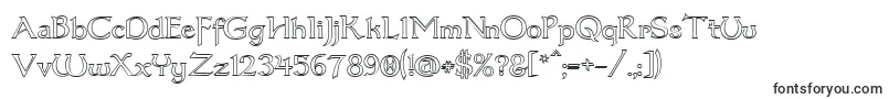 Dumbledor3Outline-Schriftart – Schriftarten, die mit D beginnen