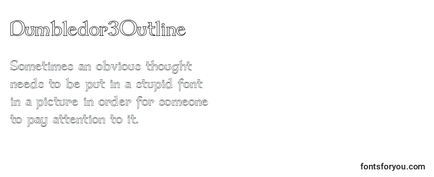 Dumbledor3Outline Font