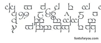 Обзор шрифта TengwarSindarin1