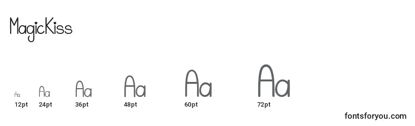 MagicKiss Font Sizes