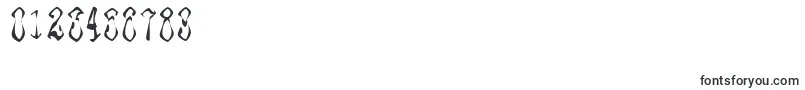 Paraffin Font – Fonts for Numbers and Digits