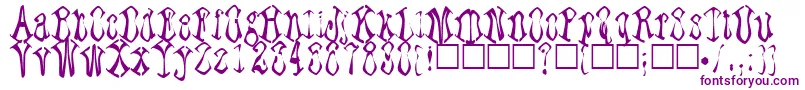Paraffin Font – Purple Fonts