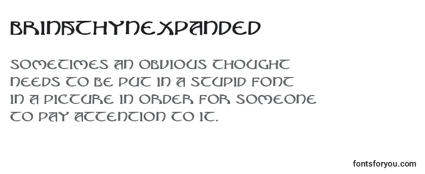 BrinAthynExpanded-fontti