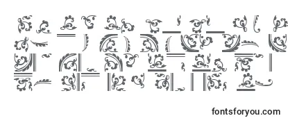 OrnamentstwosskRegular Font