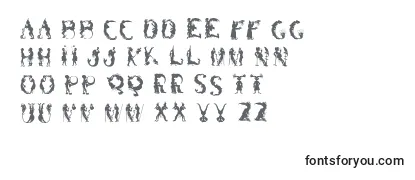 Обзор шрифта Silhousforjeff