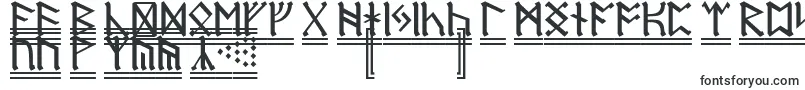 RuneD2-fontti – epäselvät fontit