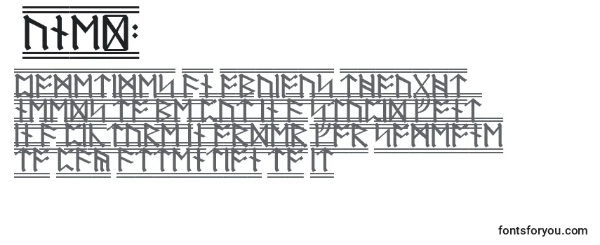 Шрифт RuneD2