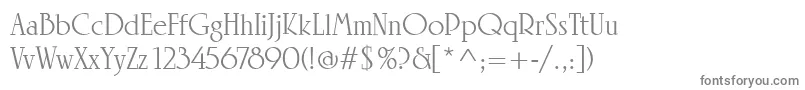 LinotypeRowenaRegular-Schriftart – Graue Schriften auf weißem Hintergrund