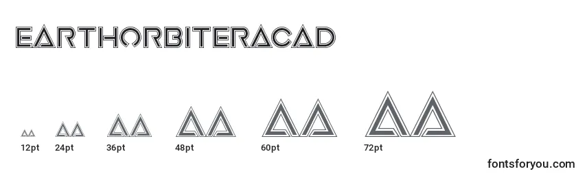 Earthorbiteracad Font Sizes