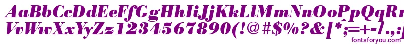 ModernbodoniheavyRegularitalic Font – Purple Fonts