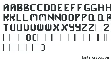 Cybergenics font – high-Tech Fonts